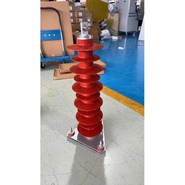 36kv Polymer Silicon Rubber Zinc Oxide Lightning Arrester With Indoor High Voltage Switchgear