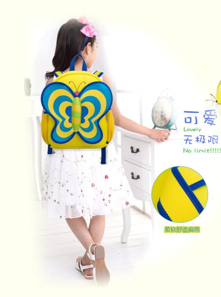 Eco-Friendly School Bag For Preschool , Big Student Backpacks Shockproof