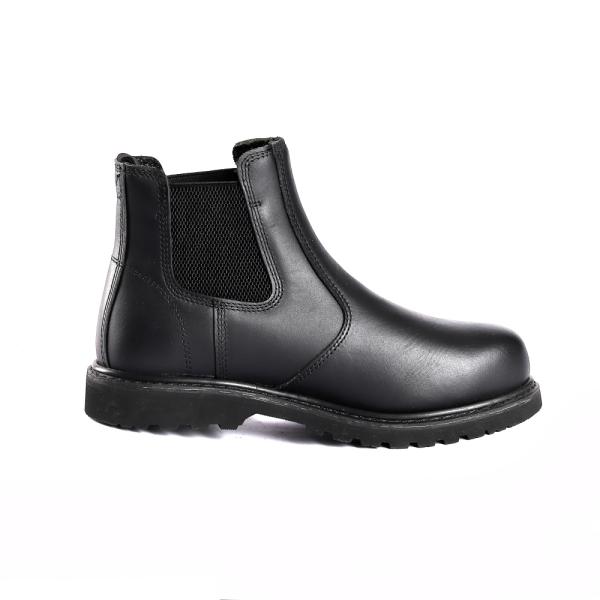 Puncture Resistant Steel Toe Unisex Work Boots Steel Insole Goodyear Leather Boots