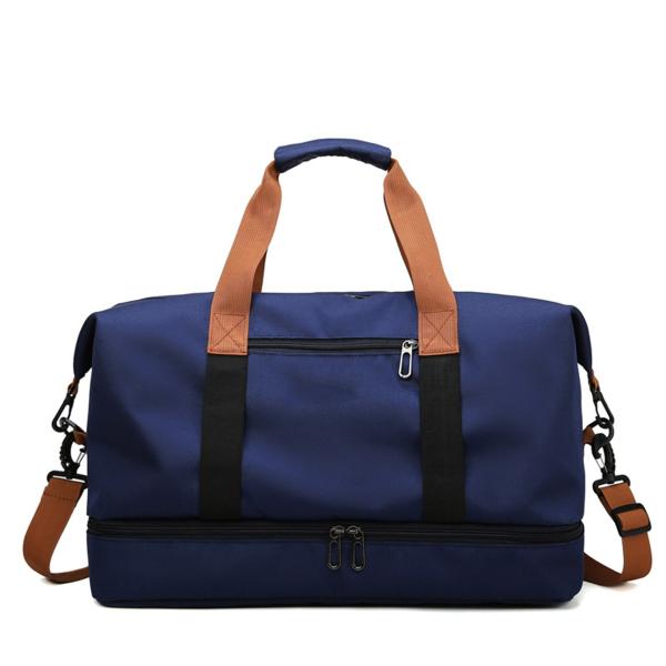 Women Sports Yoga Mat Gym Bags , Travel Duffel Bag for Weekender Overnight