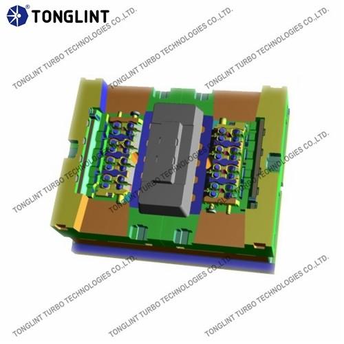 Template Pattern Gravity Die Casting Zinc / Metal Mold Casting for Turbocharger Housings
