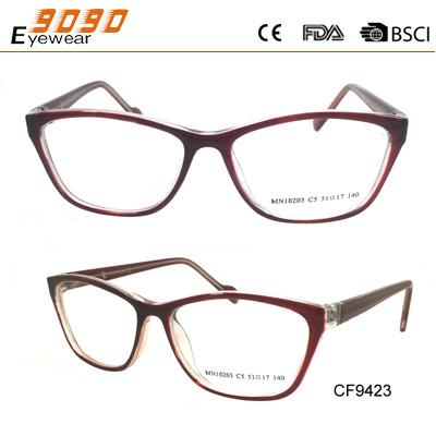 fashion CP injection eyeglass frame best design  optical glasses eyewear,suitable for women