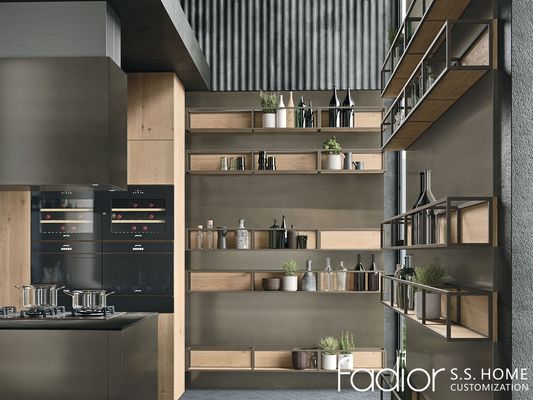 Custom Configurable Stainless Steel Kitchen Cabinet with Island-Centered Planning and Long-Term Value