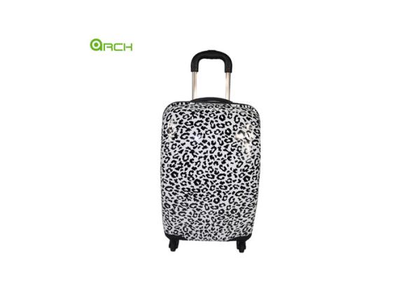Streamlined 22 Inch Hardside Spinner Suitcase Combination Lock With Push Button