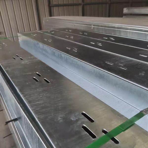 3m-6m Length Zinc Dip Coated Ladder Type Cable Tray 50mm Medium Duty Cable Tray