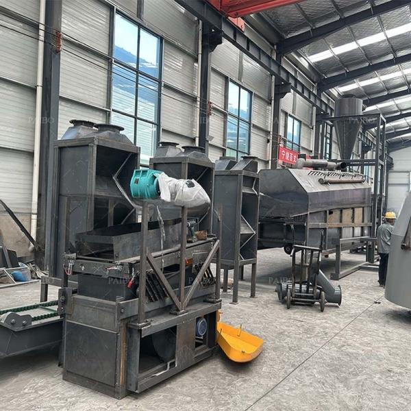 Aluminum and Plastic Recycling Machine for Separation of Final Product