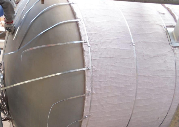 10mm Thickness Thermal Insulation Aerogel Blanket With Maroon Color