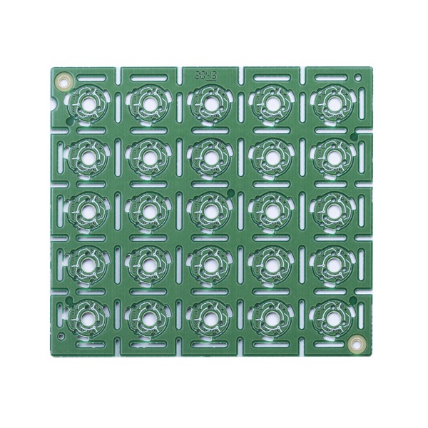 Плата с печатным монтажом поворота PCB FR4 галоида OSP 0.6mm свободная быстрая