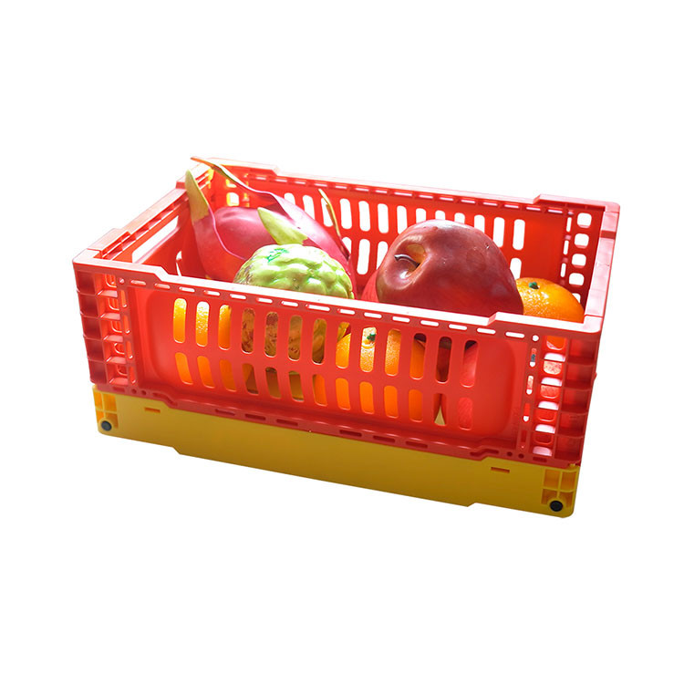 Клеть 5L хранения PP качества еды пластиковая складывая Multicolor