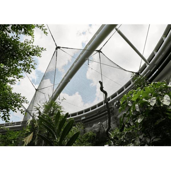 304 1X7 Stainless Steel Ferruled Mesh / 316 Animal Enclosure Mesh