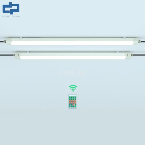 CE SAA approved 44W IP66 LED lighting fixture 1500mm PC LED batten light tunnel lighting linear LED batten Fixture Vapor Tight parking lot LED Lights