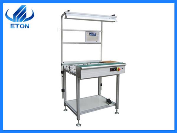 4mm Flat Belt Conveyor LED Light Rail for Anti-Static Workbench Front Installation