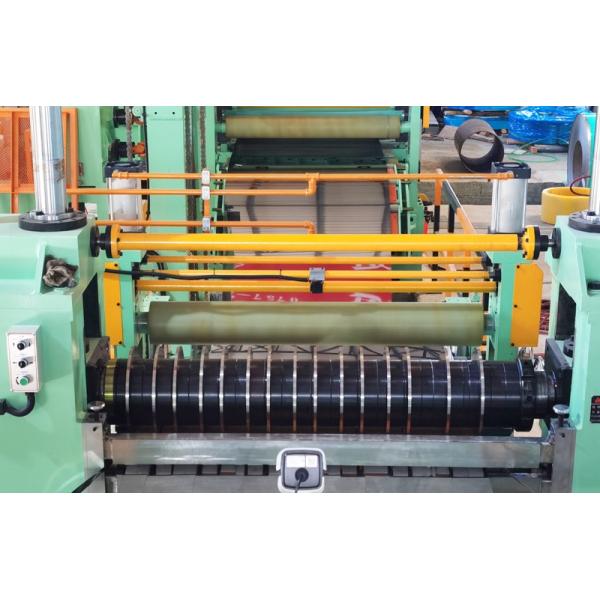 Hydraulic 15kw 3x1350mm Steel Coil Slitting Machine With Recoiler