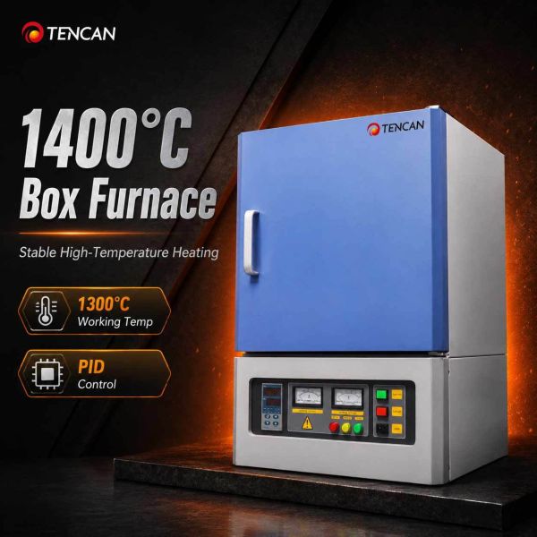 1400°C Laboratory Muffle Furnace for Ashing, Annealing and Material Testing