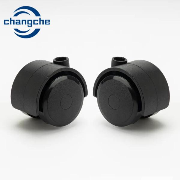 7mm Nylon Office Chair Castor Wheels Grip Ring Stem For Superior Performance