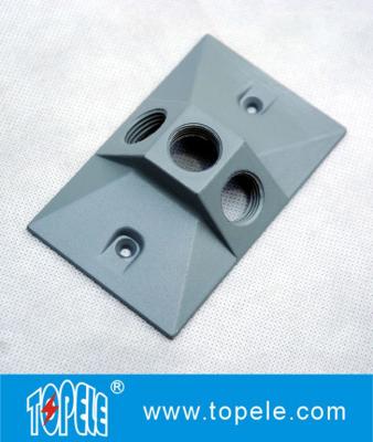 OEM Vertical Aluminium Rectangular Weatherproof Electrical Boxes Cover (Capa de caixas elétricas à prova de intempéries)
