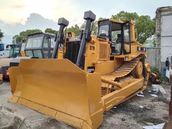 Tracked Caterpillar Used Crawler Bulldozer CAT D7R 230 Hp