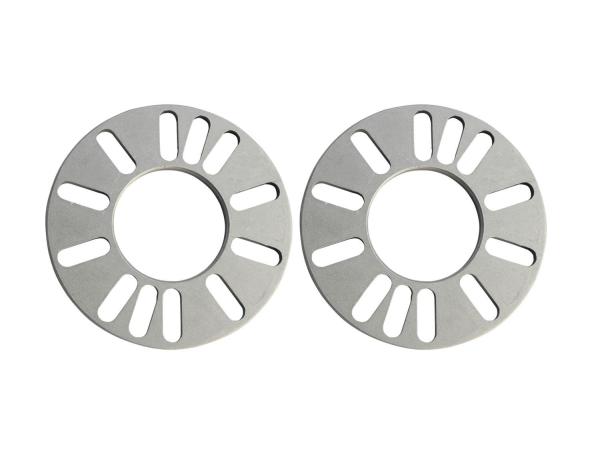 Flat Universal Car Wheel Spacers 9 Millimeter For Most 4 And 5 Studs Vehicles