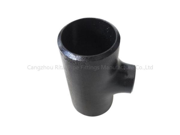 Black Carbon Steel Buttweld Pipe Fittings ASTM A403 WP304 Y Unequal Lateral Tee