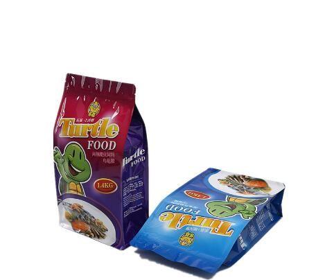 Dog Food Pet Food k Plastic Packing Bag With Custom Design Square Bottom Bag