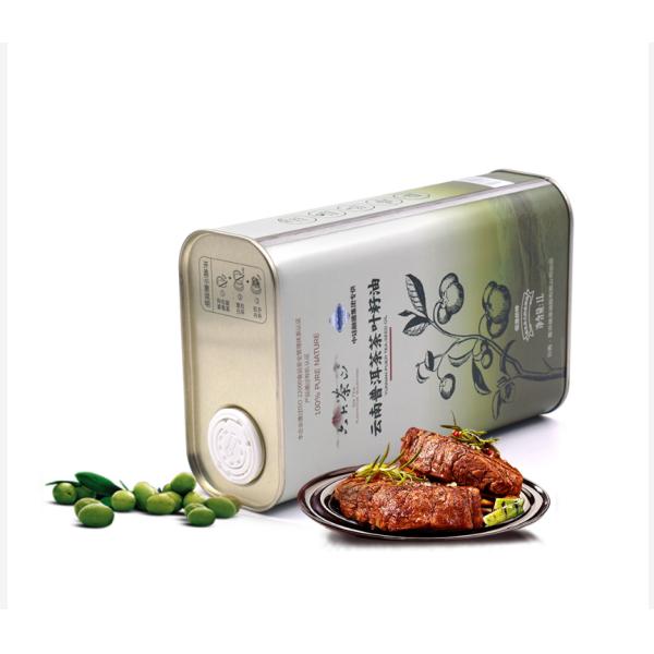 pédé comestible d'Olive Oil Tin Cans Moisture d'arachide d'épaisseur de 0.35mm