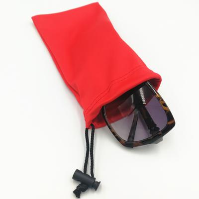 Printed Microfiber Pouch For Eyeglasses Protection And Storage
