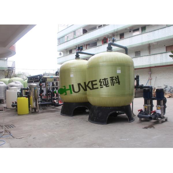 planta de tratamento da água do F da capacidade da hora 30m3/tanque equipamento FRP da osmose reversa