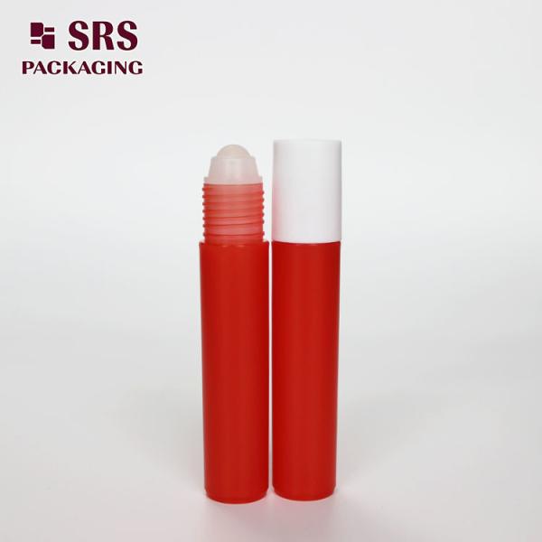 12ml Plastic Roll On Bottle for Perfume Eye Cream Custom Color Options
