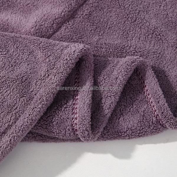 Home Hotel Spa Microfiber Shower Cap for Dry Hair Towel Promotion