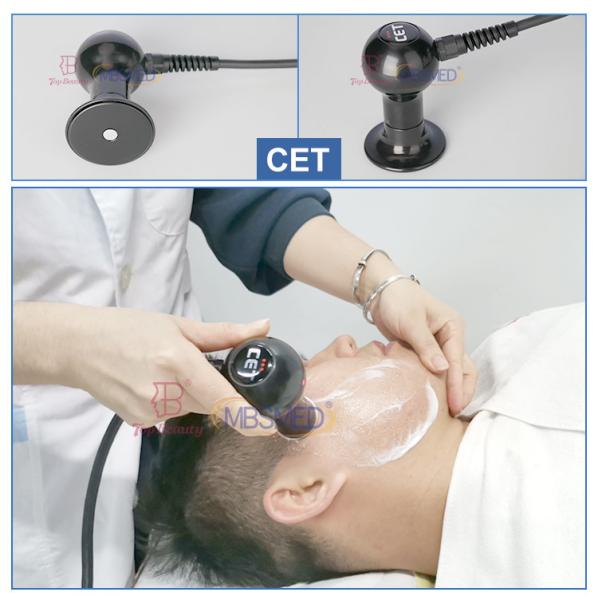 300W Tecar Therapy Machine Ret Cet Diatermie Facial Y Machine corporelle 448khz Radiofrequence