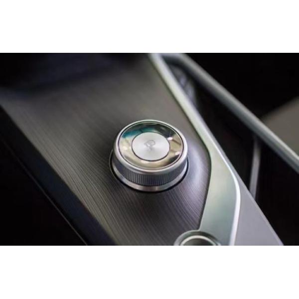 Peças interiores de automóveis escovados de metal da Geely Geometry A.