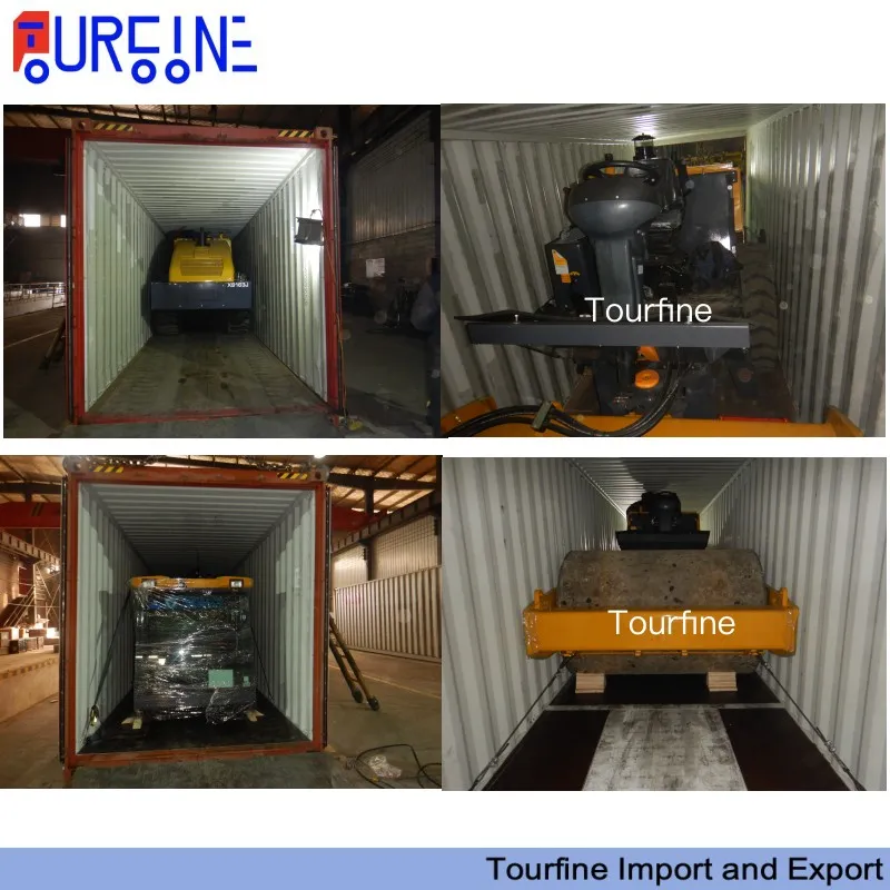 XCMG XS163J 16 Ton Single Drum Vibratory Road Roller For Soil Gravel And Asphalt Compaction