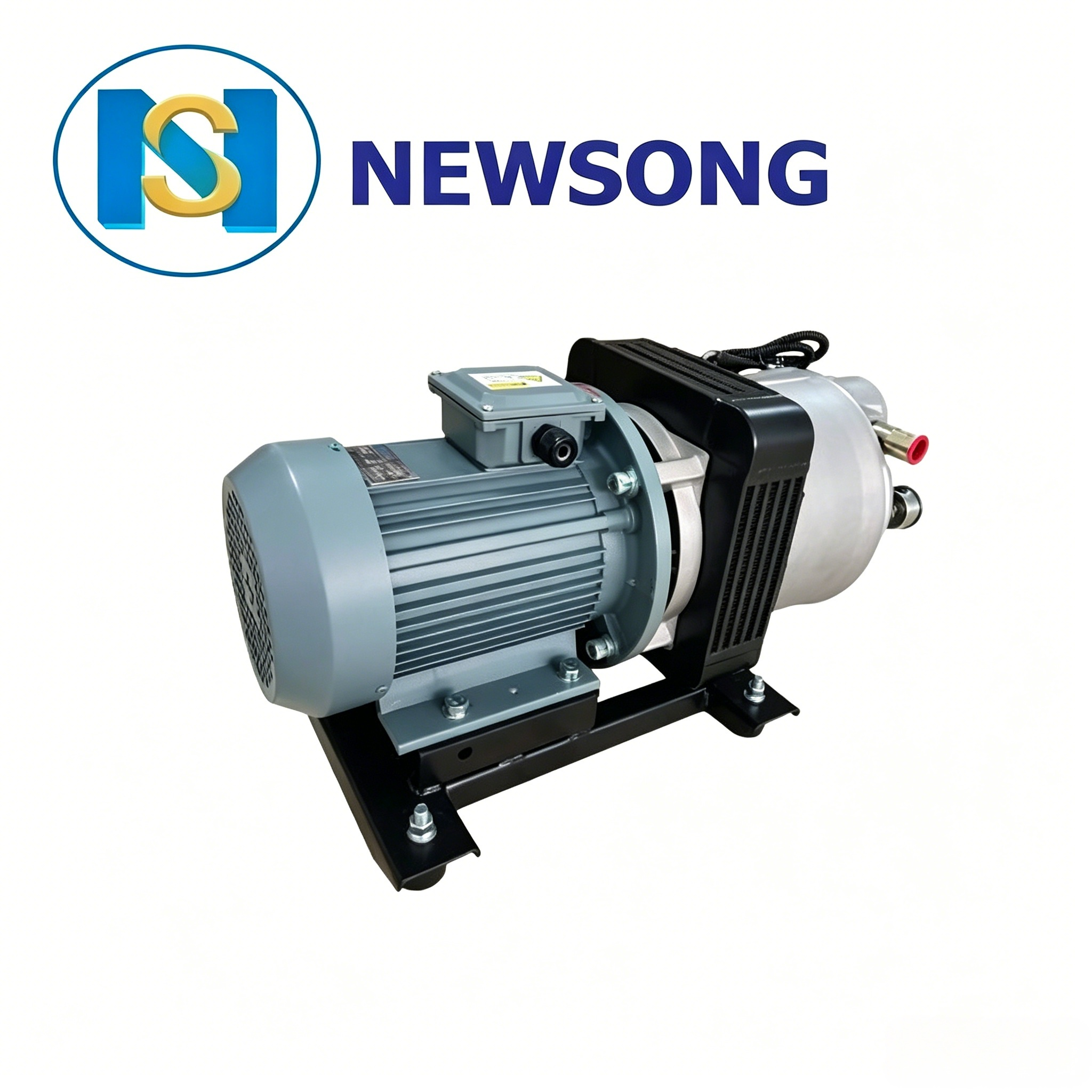 High Air Flow Output Electric Air Compressor 1.5KW 2.2KW 3000r/Min For EV Bus