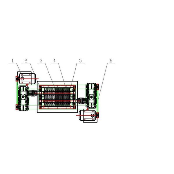 Multi-Function Shredder for Plastic Wood Rubber Tyre Scrap Metal Recycling