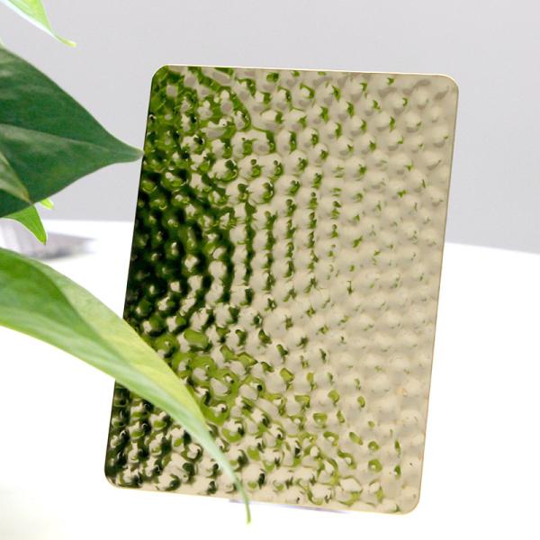 Золотая пульсация воды била декоративный лист молотком нержавеющей стали для стен и плит потолков