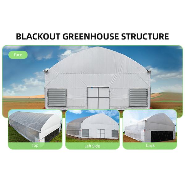 Легкая депривация, гидропоника, американская теплица, автоматический туннель, сельскохозяйственная плёночная теплица, затемнённая теплица