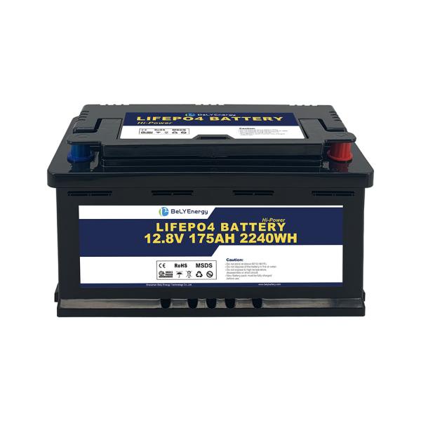 Bateria de lítio nova 12v do projeto 12V 175AH da energia de Bely para o trotinette Marine Medical