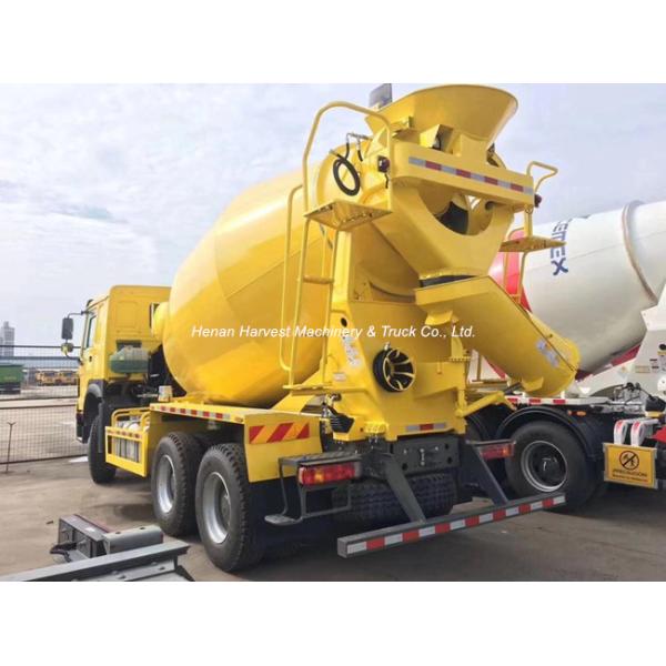 Тележка смесителя цемента емкости 371hp Уилеров HOWO 6x4 10m3 Sinotruk 10