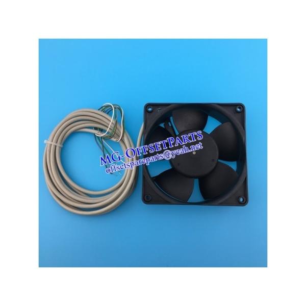 M2.115.2411/01, 119X38, HD SM74 MACHINE FAN AL, HD NEW PARTS