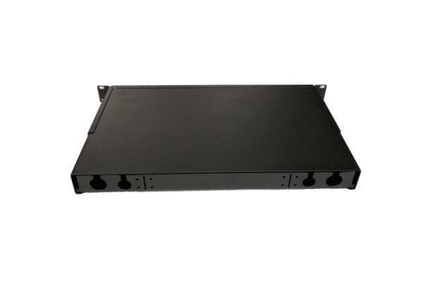 ODF 24 SC SX Fiber Optic Patch Panel Cold Roll Steel Material Rack Mount Installation