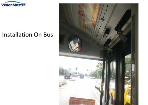Passageiro automático de GPS/WiFi que conta o sistema PAL Video Signal For Bus