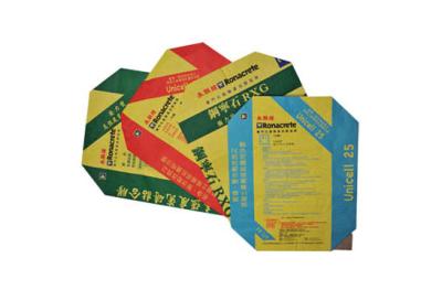 Colored crack-filling material packing sack
