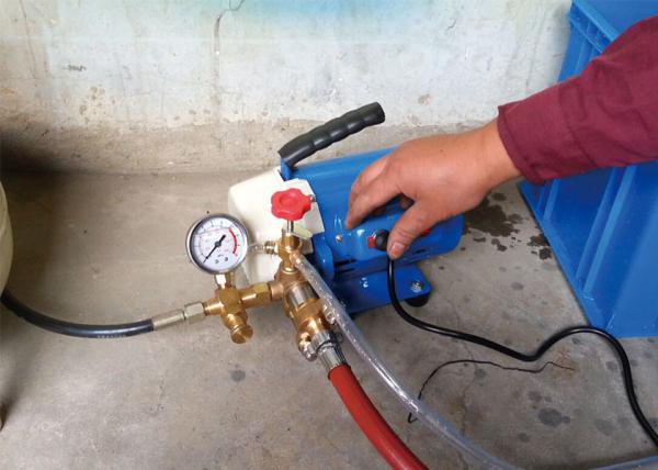 400 W Electric Pipe Machine Double Cylinder Pressure Testing Pump