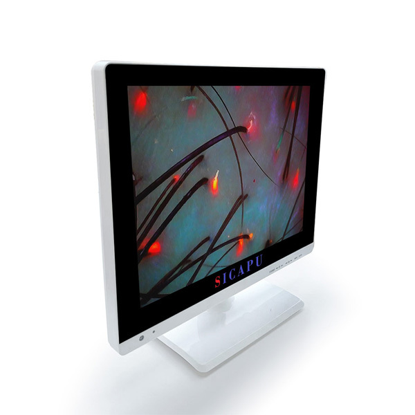 Máquina escáner de cabello 1080P con pantalla LCD para análisis de cabello y cuero cabelludo