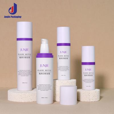 Luxury Plastic Acrylic Bottles 30ml 50ml 120ml 100ml Luxury Cosmetics Packaging Set Empty Skincare