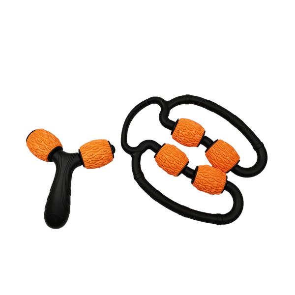 23CM Multifunctional Massage Roller Sticks EVA PP With Balls TPR