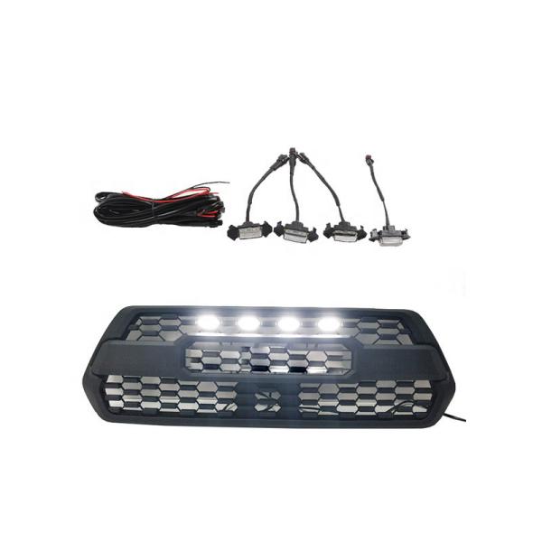 White Tacoma 2016-2018 Car Grilles Light Parts Replacement ISO 9001 Certificate
