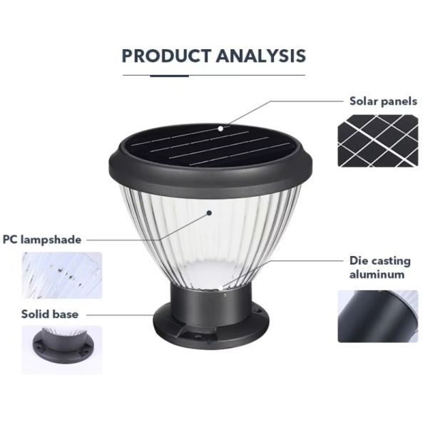 LED Solar Wall Light With Motion Sensor IP65 Waterproof for Outdoor Garden Patio