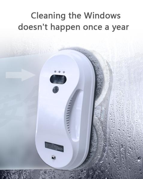 Path Planning Window Cleaner Robot 72W AC110 - 240V Intelligent Window Cleaning Robot
