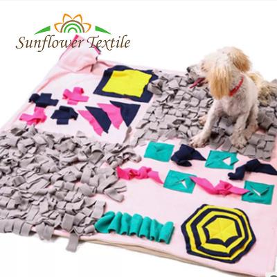 100x100cm nasillent Mat For Dogs Pets Distracting formant forager naturel